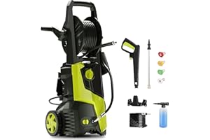 FENGRONG Electric Pressure Washer 4500 PSI Max 4 GPM Power Washer with 20ft Hose 16ft Power Cord,Making It Perfect for Cleaning Cars, Pool, Patios.