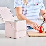 Minky 3.5L Caddy Kitchen Waste Bin Bag Ring UK Made view 2