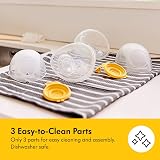 Medela Hands-Free Collection Cups for Freestyle Flex Swing Maxi White - 2 Cups view 6