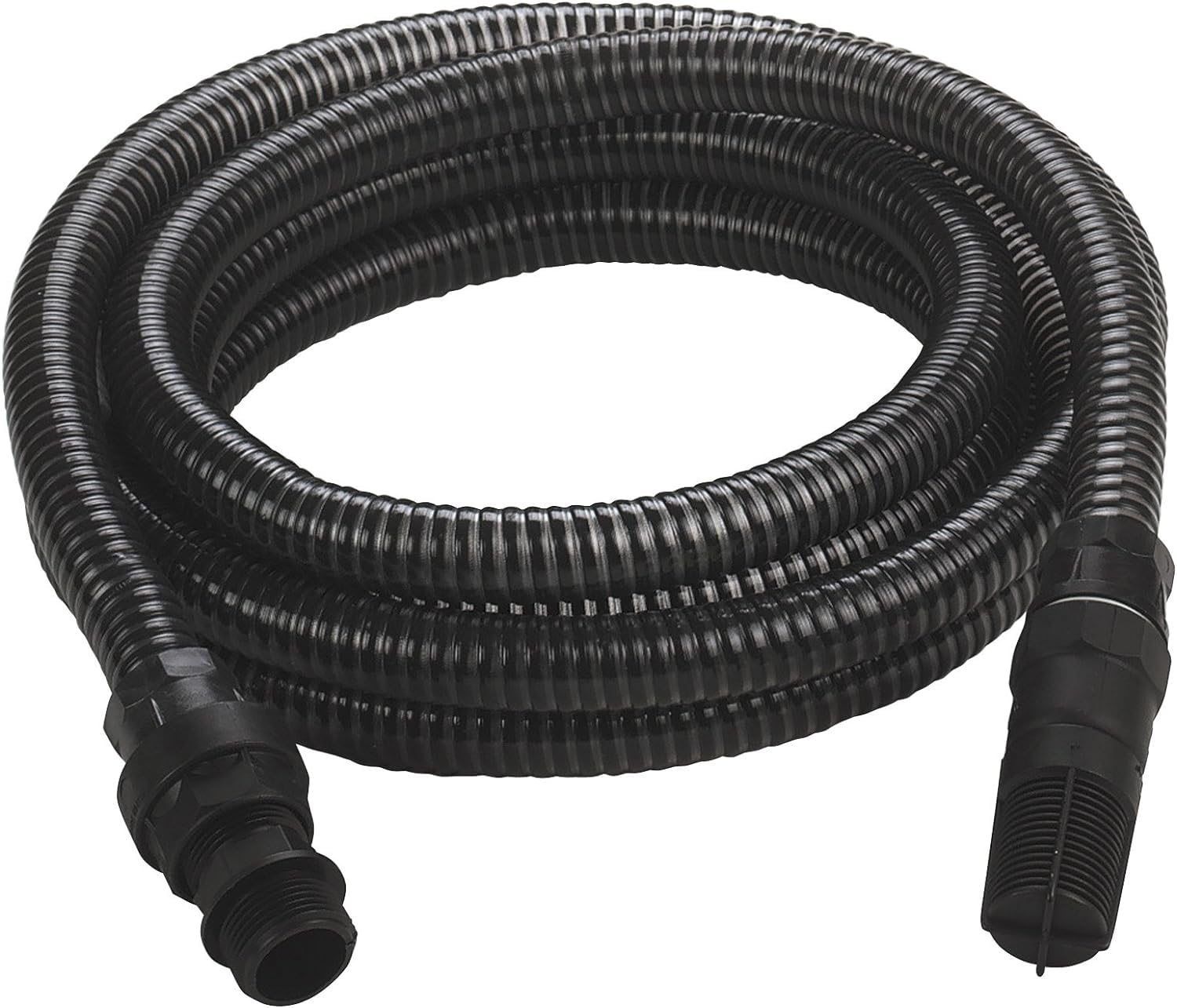 Einhell 7M Suction Hose Suitable for Einhell Water Pumps, 25mm (1 Inch) Diameter Plastic Tube with Male and Female Adaptors