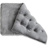 UNCN Wide Microwave Heating Pad with Washable Cover 9.5 x 16in Microwavable | Hot Pad for Neck Shoulder, Cramps, Back Cordless Warm Compress Weighted Moist Heat Pack for Relaxation, Unscented