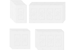 40PCS Electrical Outlet Insulation Pads,Wall Plate Insulation Gasket for Wall, Light, Switch Socket Cover