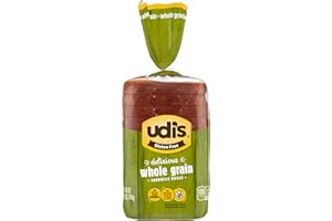 Udi's Gluten Free Delicious Whole Grain Sandwich Bread, Frozen, 18 oz, (frozen)
