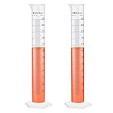 Economic Graduated Measuring Cylinder, 2pcs of