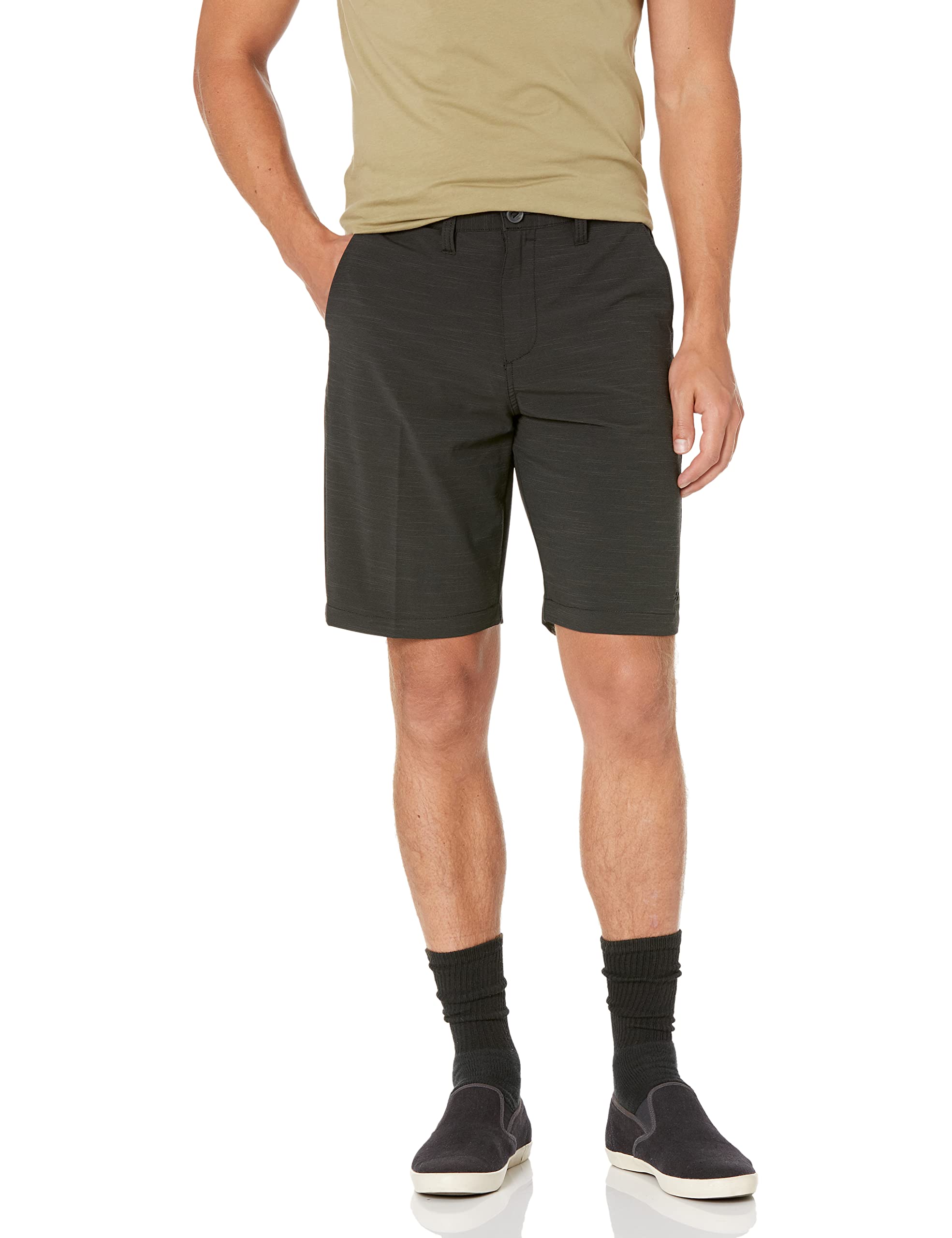 Billabong Men's Classic 4-Way Stretch Quick Dry Hybrid Short, 21 Inch Outseam, Black, 28 Image Billabong Men's Classic 4-Way Stretch Quick Dry Hybrid Short, 21 Inch Outseam, Black, 28 Image