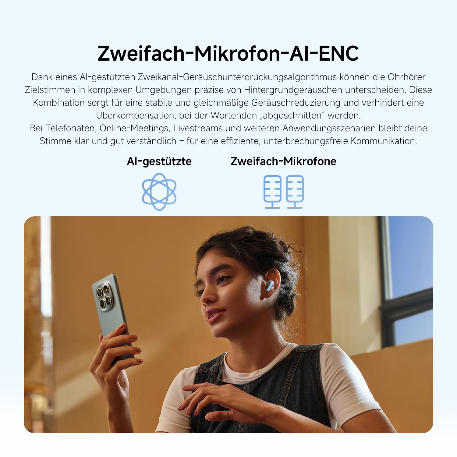 Redmi Buds 8 Lite charging case with earbuds, showing 36 hours battery life