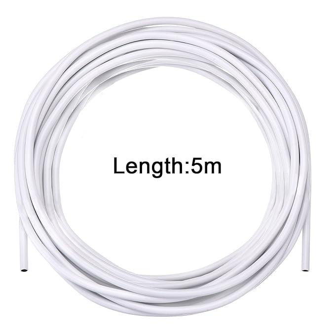 Cyclamen9 White Curtain Wire Hanging Cord With Self Adhesive Hook