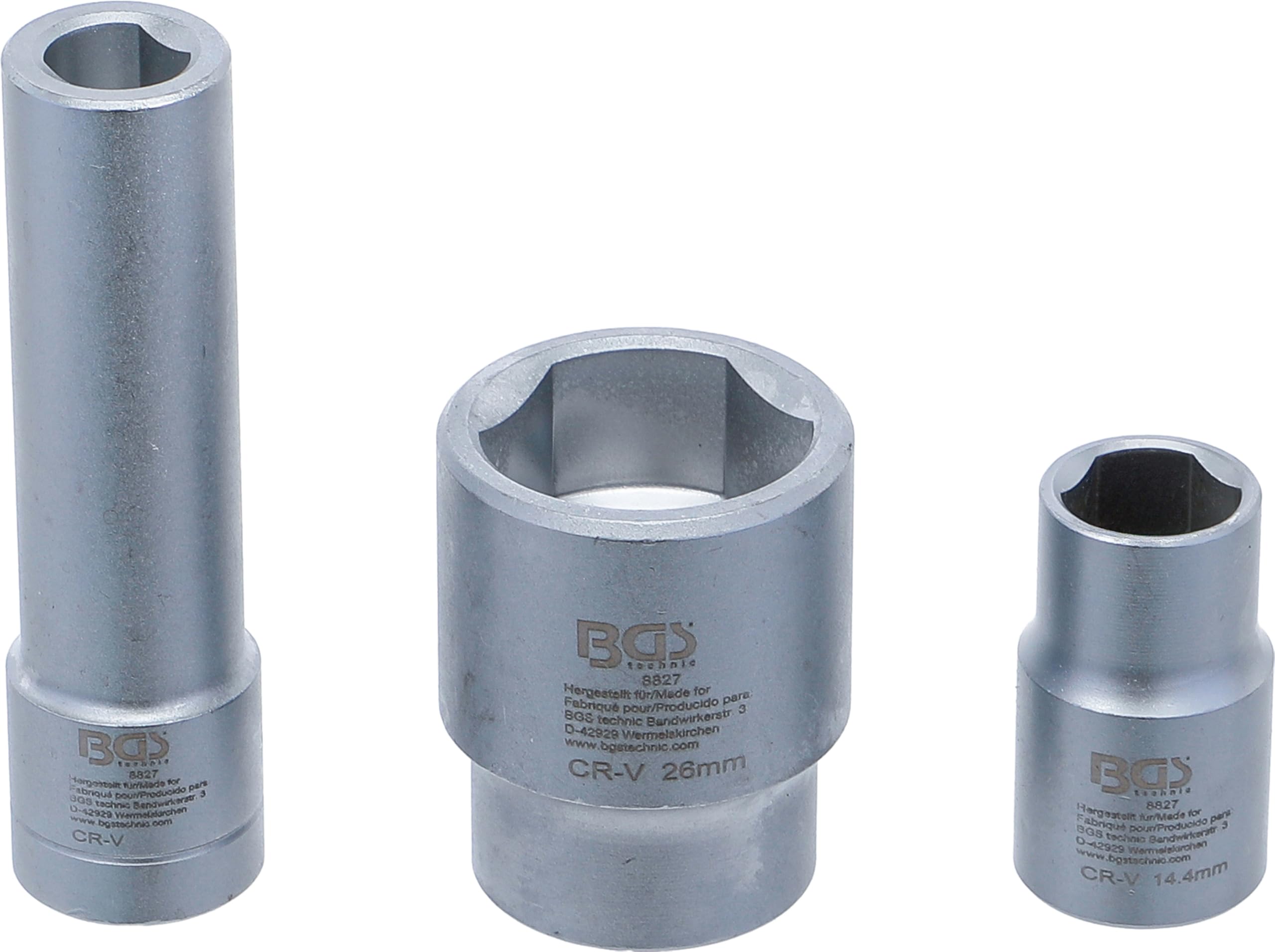 BGS 8827 | Socket Set for Bosch Distributor Injection Pumps