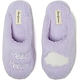 Dearfoams womens Gifts for Mom Fluffy Cute Scuff