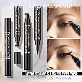 Angefarge Liquid Eyeliner Stamp Waterproof 2PC Perfect Wing Cat Eye Black view 5
