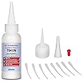 Starbond EM-02 Super Fast Thin, Premium Instant CA (Cyanoacrylate Adhesive) Super Glue Plus Extra Cap and Microtips, 2 oz. (f