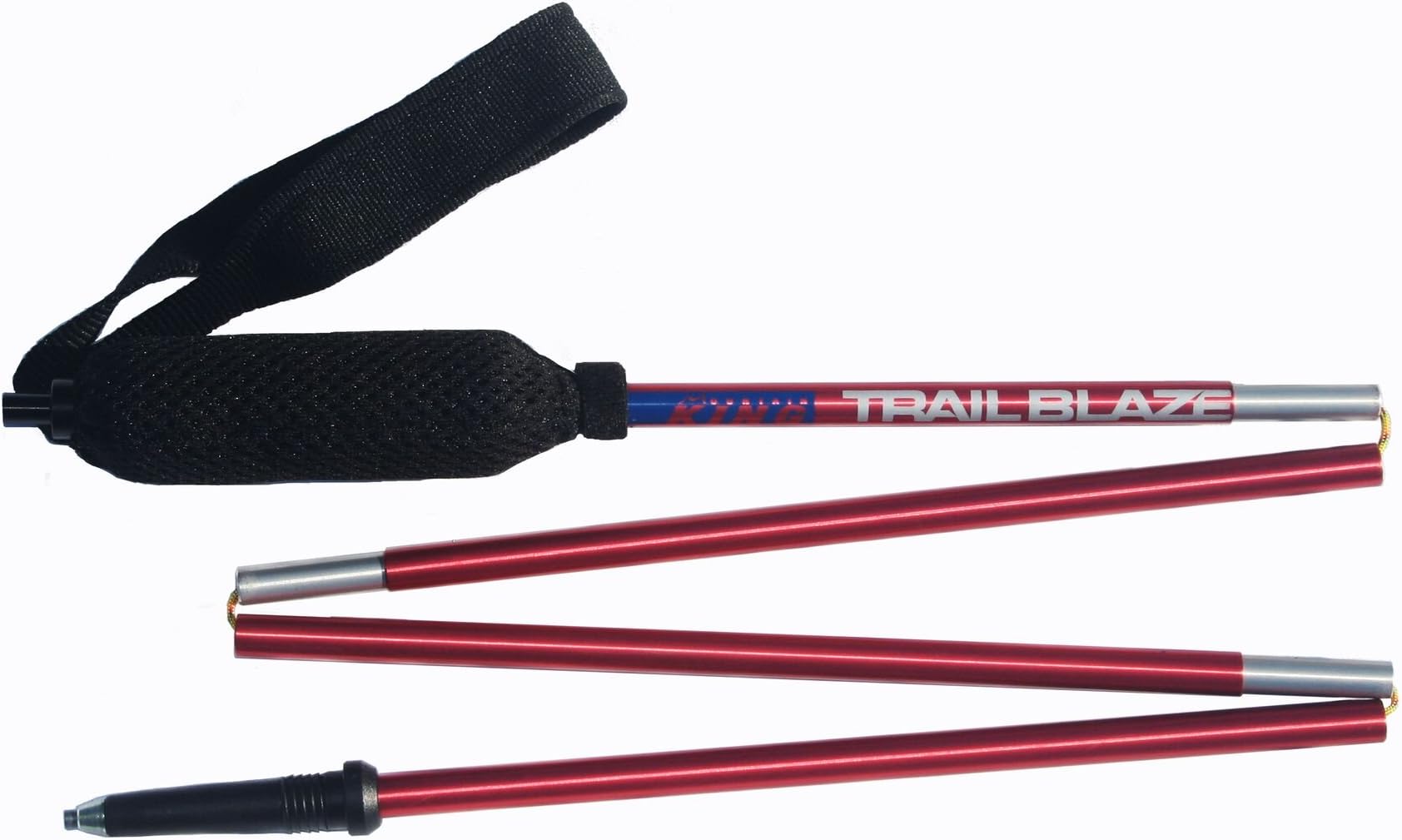 Mountain King Trail Blaze Trekking Pole (110cm, 115grams) - AW20 - Red - Black