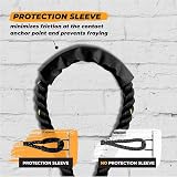 Yes4All Battle Rope 1.5/2 Inch Diameter Poly Dacron 50 ft Cable, Without Anchor view 3