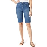 Gloria Vanderbilt Womens Amanda Bermuda High Rise Short Standard