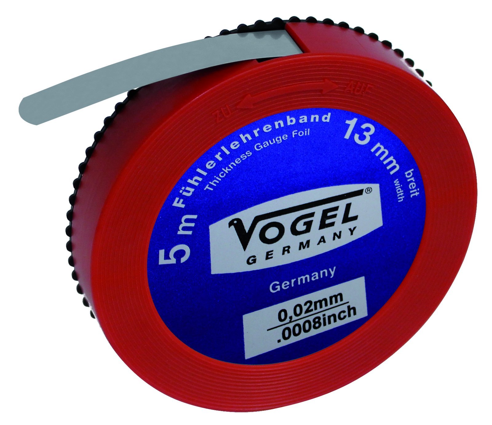 VOGEL 455050 - Rollo fleje calibrado 5 metros x 13 mm Espesor 0,5 mm