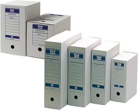 Uni-System 96580 - Archivador definitivo, 50 unidades: Amazon.es: Oficina y papelería