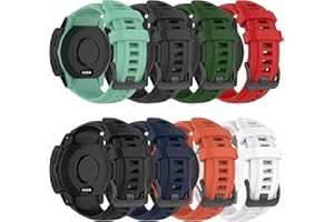 ZSZCXD Compatible for Garmin Instinct 2S Band, 20mm Width Soft Silicone Wristband Replacement Watchband Strap for Garmin Instinct 2S/Instinct 2S Solar