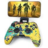 Wzuiсov RGB Wireless Game Controller for Switch/PC/iPhone/Android - Bluetooth &amp; USB-C Wired with Phone Mount, USB C to A Adapter, Tablet, TV Box &amp; Tesla Compatible