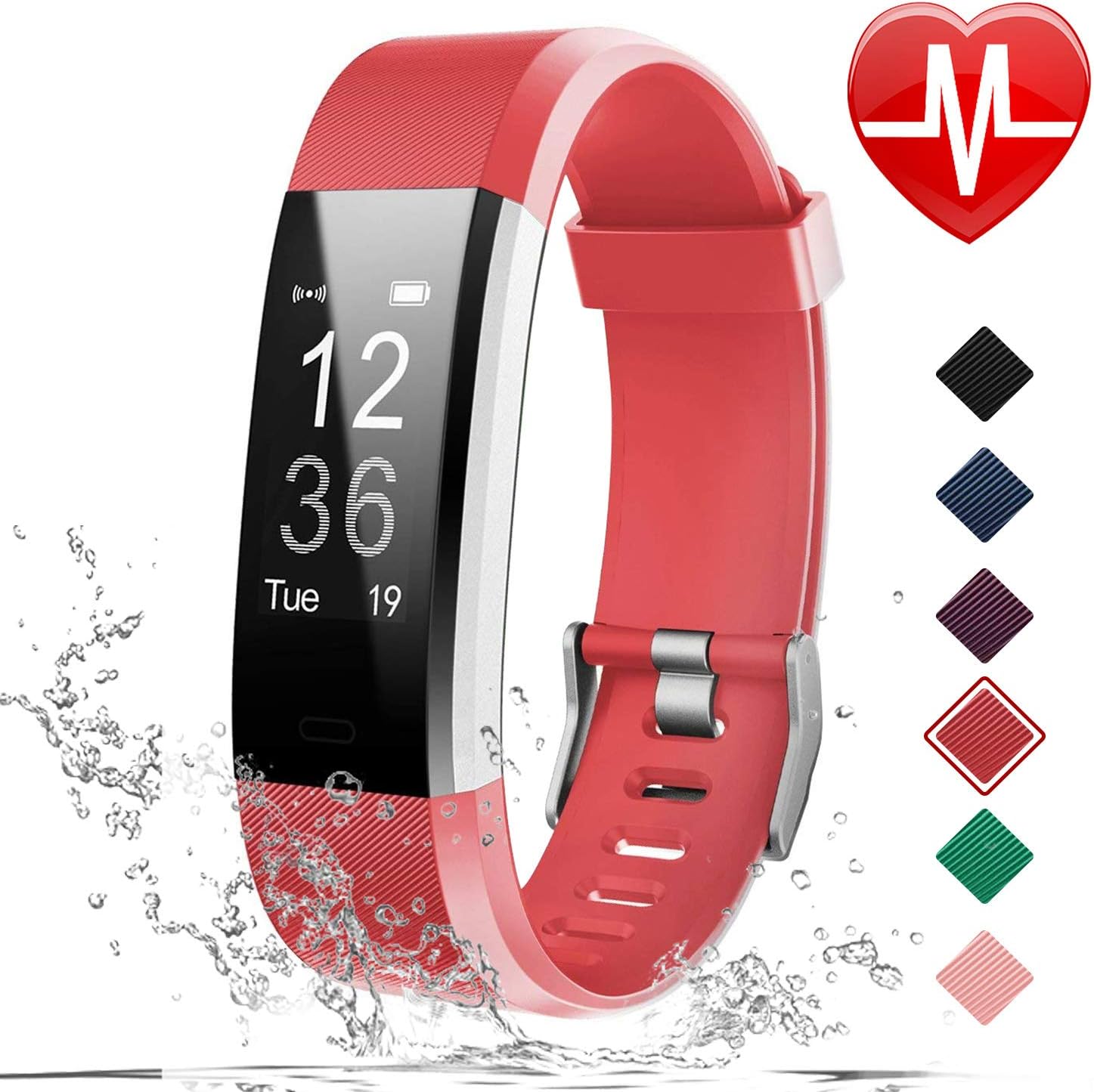 Fitness Tracker HR, Activity Tracker Watch with