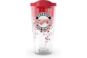 Tervis NHL Detroit Red Wings - Shatter Made in USA Double Walled Insulated Tumbler Travel Cup Keeps Drinks Cold & Hot, 24oz, Classic