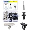 OAUTOO 55pcs Fender Flare Clips Hardware Kit for Jeep Liberty Dodge Nitro