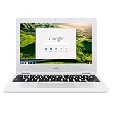 Acer Chromebook CB3-131-C3SZ 11.6-Inch Laptop (Intel Celeron N2840 Dual-Core Processor,2 GB RAM,16 GB Solid State Drive,Chrome), White