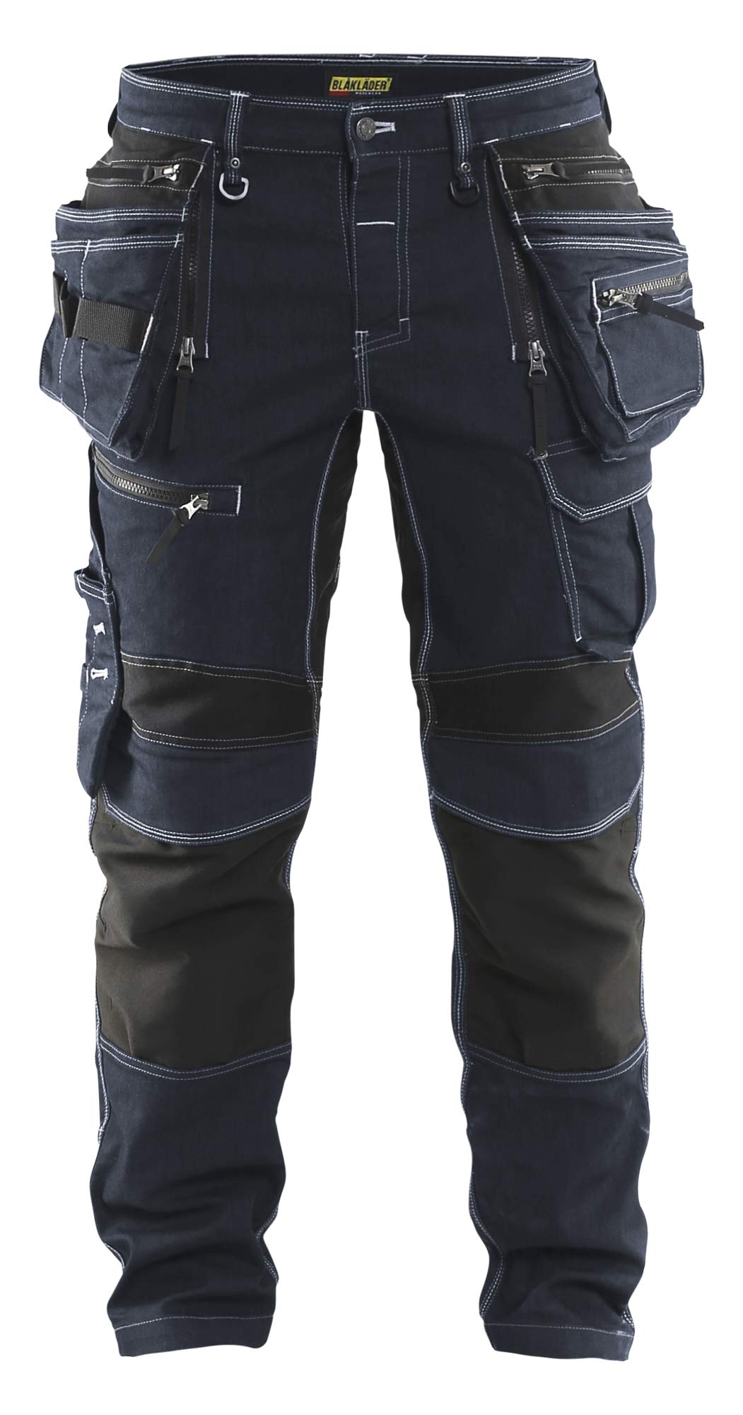 X1900 Crafts Stretch Trousers Navy/Black D84