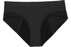 THINX Modal Cotton Brief Period, Women Period Panties, FSA HSA Approved Feminine Care, Menstrual Underwear Holds 4 Tampons