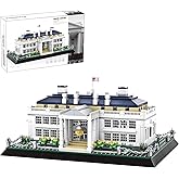 CAXIMSY White House Model Building Block Sets 895 Pieces Washington Famous Landmark Architecture Gifts for Adults