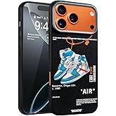 CHBSHENG Cool Design Phone Case for iPhone 17 Pro Case for Boys Men Aesthetic Shockproof Basketball Sneaker Sports Designer Cases Compatible with iPhone 17 Pro