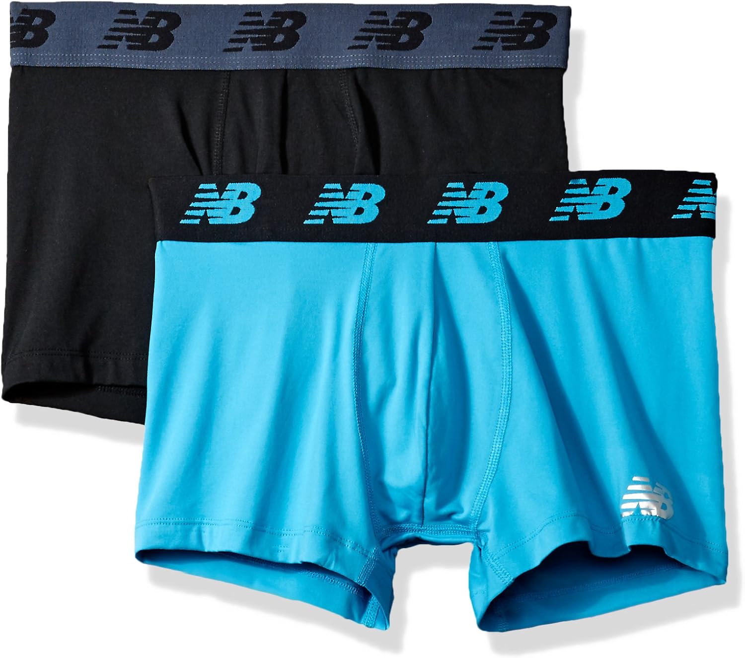 New Balance Men's Premium Performance 3" Trunk Underwear (Pack of 2): Clothing