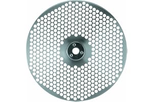 Rösle Stainless Steel Grinding Disc Sieve for Food Mill, Coarse, 4 mm/.2-inch Sieve Disc, Silver
