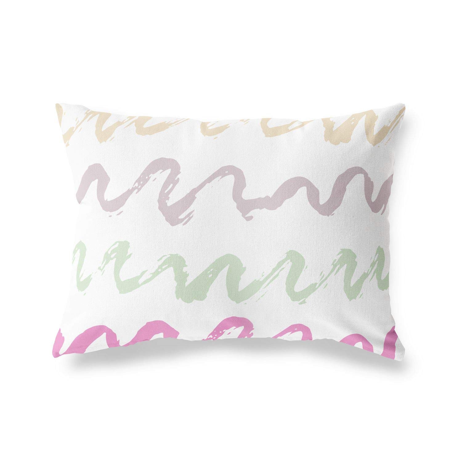 BonaMaison Decorative Cushion Cover, Random Pattern Throw Pillow Covers, Home Decorative Pillowcases for Livingroom, Sofa, Bedroom, Size: 45X60 Cm - Designed and Manufactured in Turkey