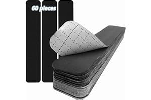 ANAMPION Kinesiology Tape Pro Athletic Sports (60 Precut Strips) Waterproof Breathable Athletic Elastic Kneepad Muscles & Joints Pain Relief Knee Taping for Gym Fitness Running Tennis Swimming Football（Black）