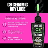 Muc-Off C3 Dry Weather Ceramic Lube 50ml - Biodegradable Bike Chain Oil view 2