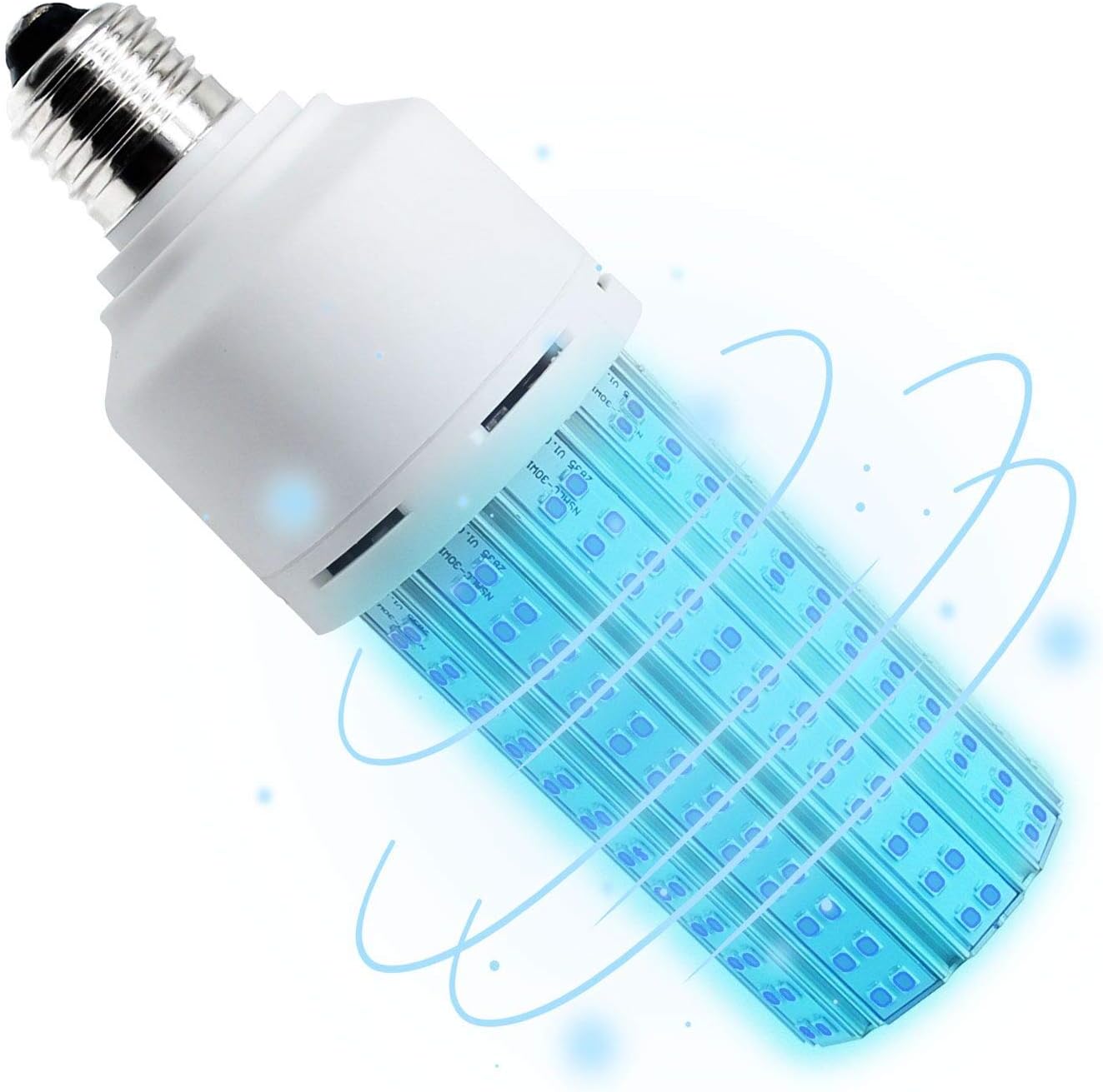 2020 Newest 30W Equivalent 500W UV Lamp Led UV Light Bulb E26/E27, Suitable for Home Warehouse, Supermarket