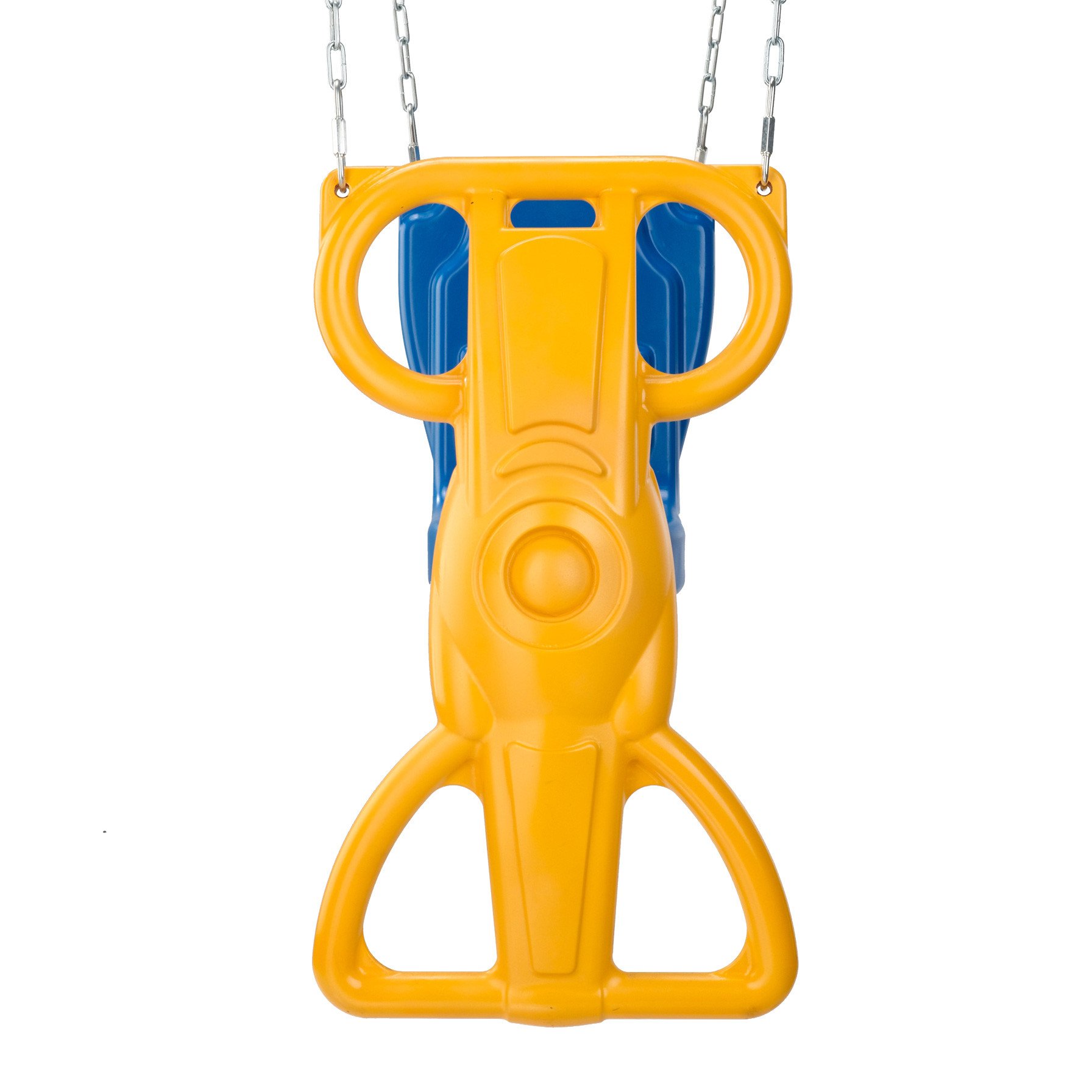 Swing-N-Slide Wind Rider Glider Swing, No Swing Hangers Yellow/Blue, 72