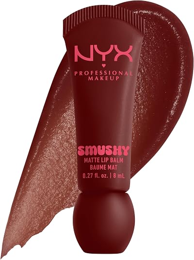 NYX Smushy Matte Lip Balm Soft Matte Finish Smudge Fudge 8ml