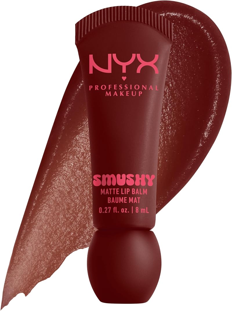 NYX Smushy Matte Lip Balm Soft Matte Finish Smudge Fudge 8ml