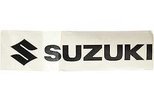 Factory Effex 12-94414 Black 1' (Suzuki) Die-Cut Sticker