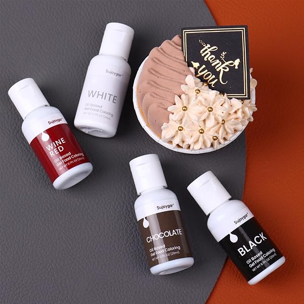 OIL BASED FOOD COLORING FOR CHOCOLATE, CHOCOLATE, FOOD GRADE 20ML, EDIBLE OIL FOOD DYE FOR BAKING, CUPCAKE & FONDANT, ICING