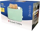 Russell Hobbs Eden 2 Slice Toaster Pistachio 6 Browning 800W High Lift view 8