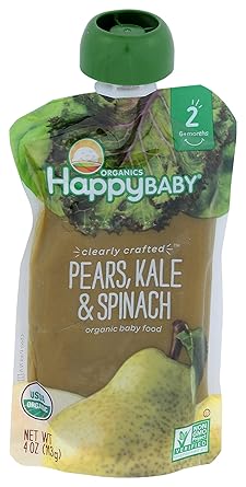 happy baby clearly crafted stage 2 organic baby food