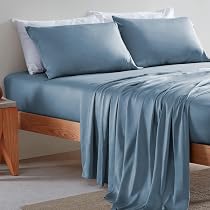 Amazon.com: SLEEP ZONE Twin Sheets, 100% Viscose Derived from ...