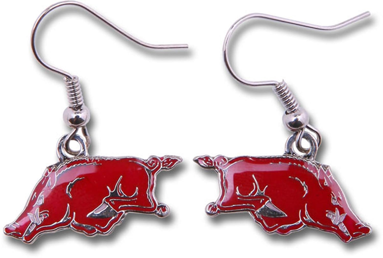 NCAA Arkansas Razorbacks Dangler Earrings