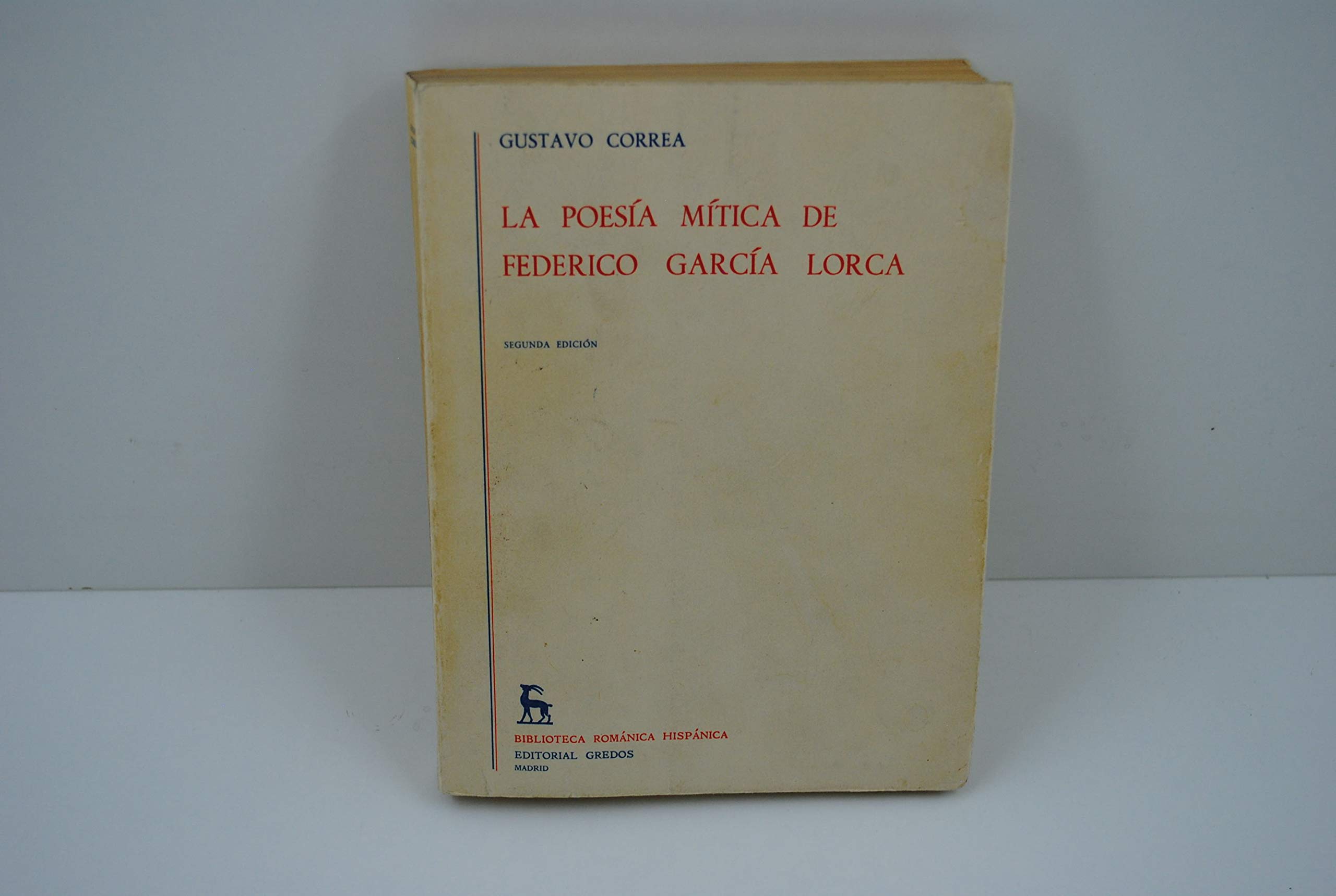 La poesía mítica de Federico García Lorca. Tapa blanda by ...