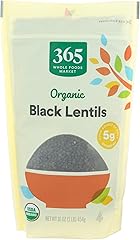 365 by Whole Foods Market, Organic Black Lentils, 16 Ounce