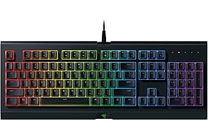 Razer Cynosa Chroma Gaming Keyboard: Individually Backlit RGB Keys - Spill-Resistant Design - Programmable Macro Functionalit