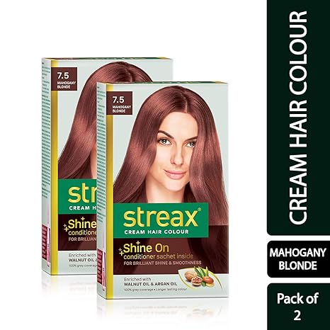 Buy Streax Cream Hair Colour For Women Men Enriched With