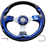 Universal Racing Steering Wheel for Golf Cart, EZGO